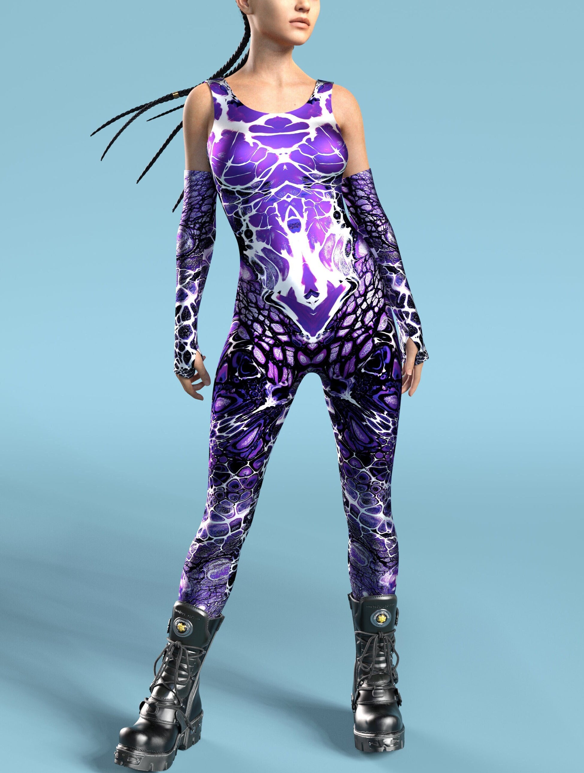 Clingon Skin Vans Catsuit Sleeveless 2