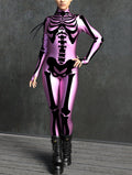 Pink n Black Bossy Skeleton Costume