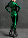 Green Goosebumps Skeleton Costume