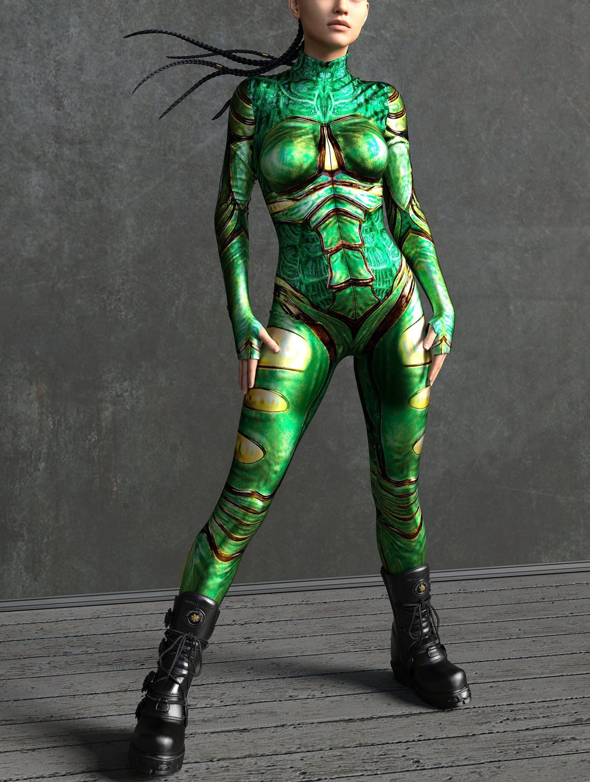 Saturated Moth Lady Costume 2