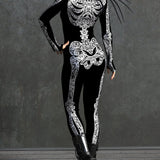 La Muerte White Skeleton Costume