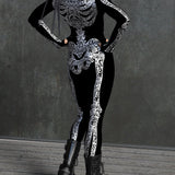 La Muerte White Skeleton Costume