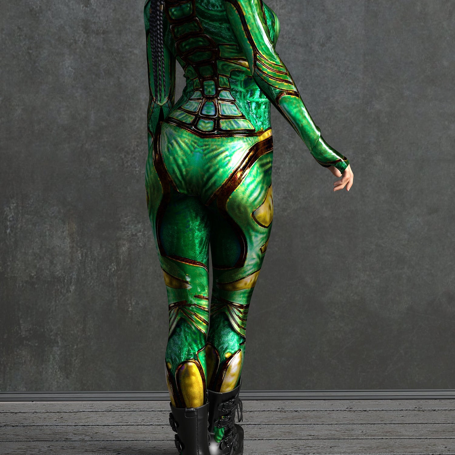 Saturated Moth Lady Costume 3