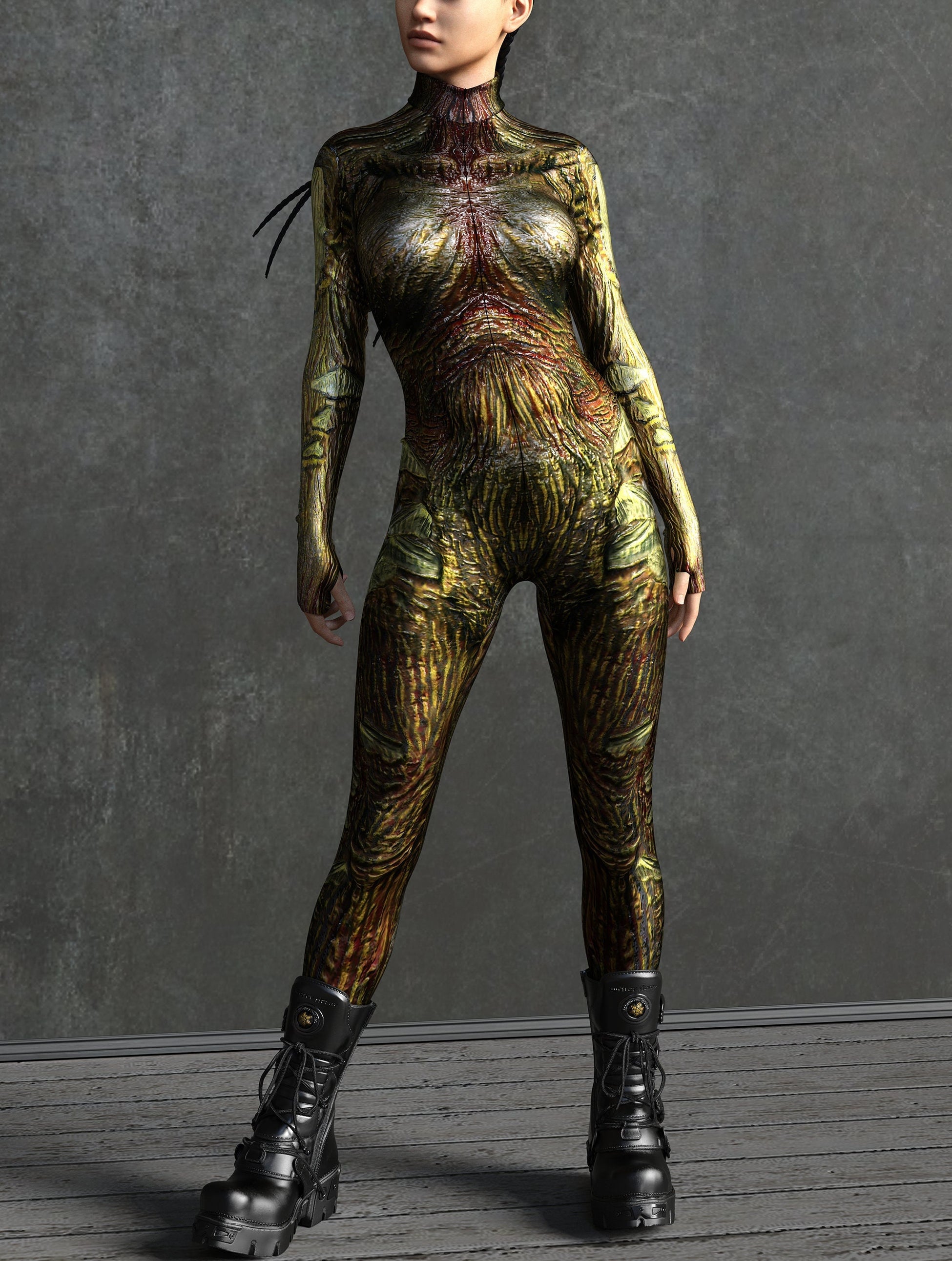 Mokujin Demon Costume 2