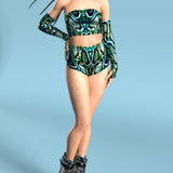 Green Anaconda Tube Top