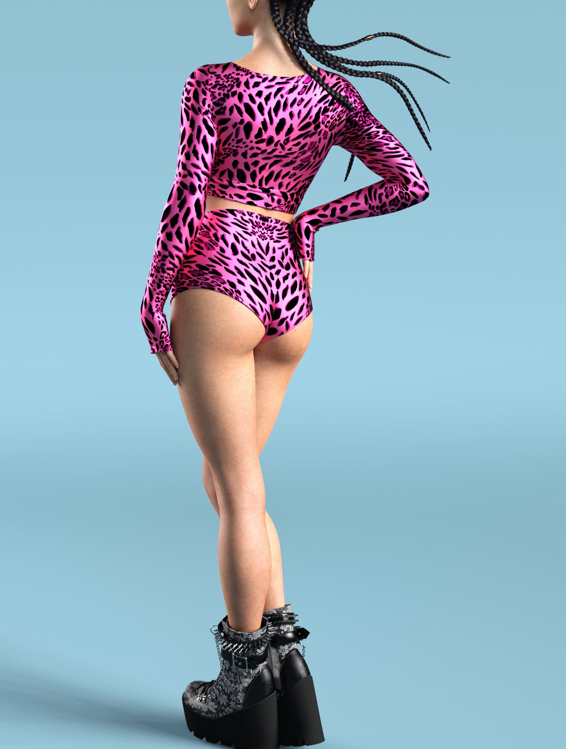 Pink Leopardy LB Set 2