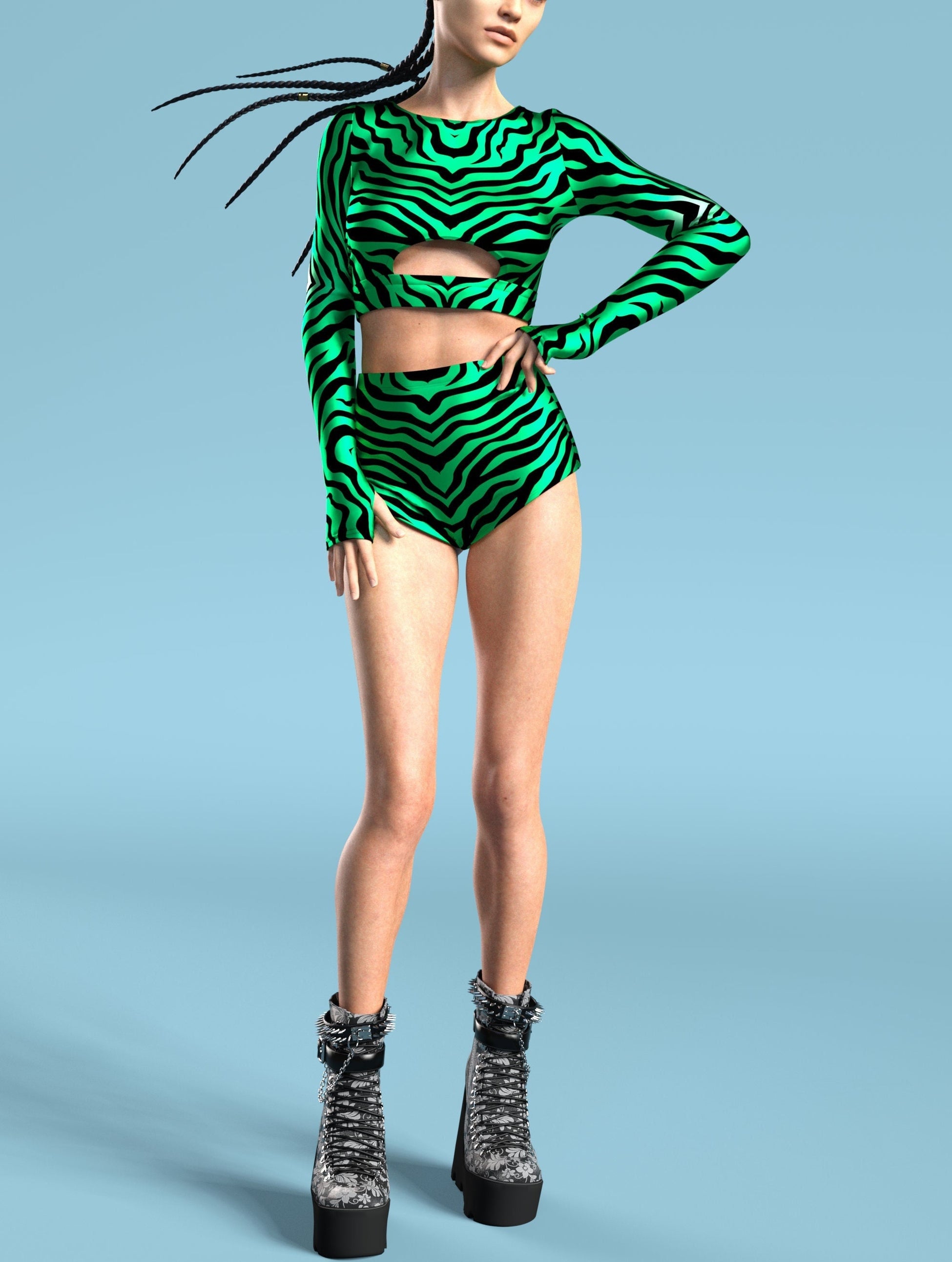 Green Zebry LB Set 1