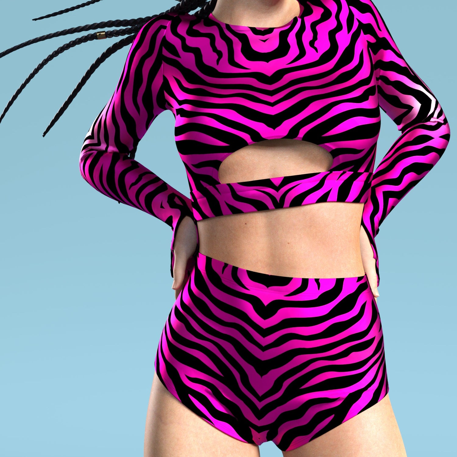 Pink Zebry LB Set