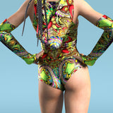 Lost in the Grasshopper Hooded Set
