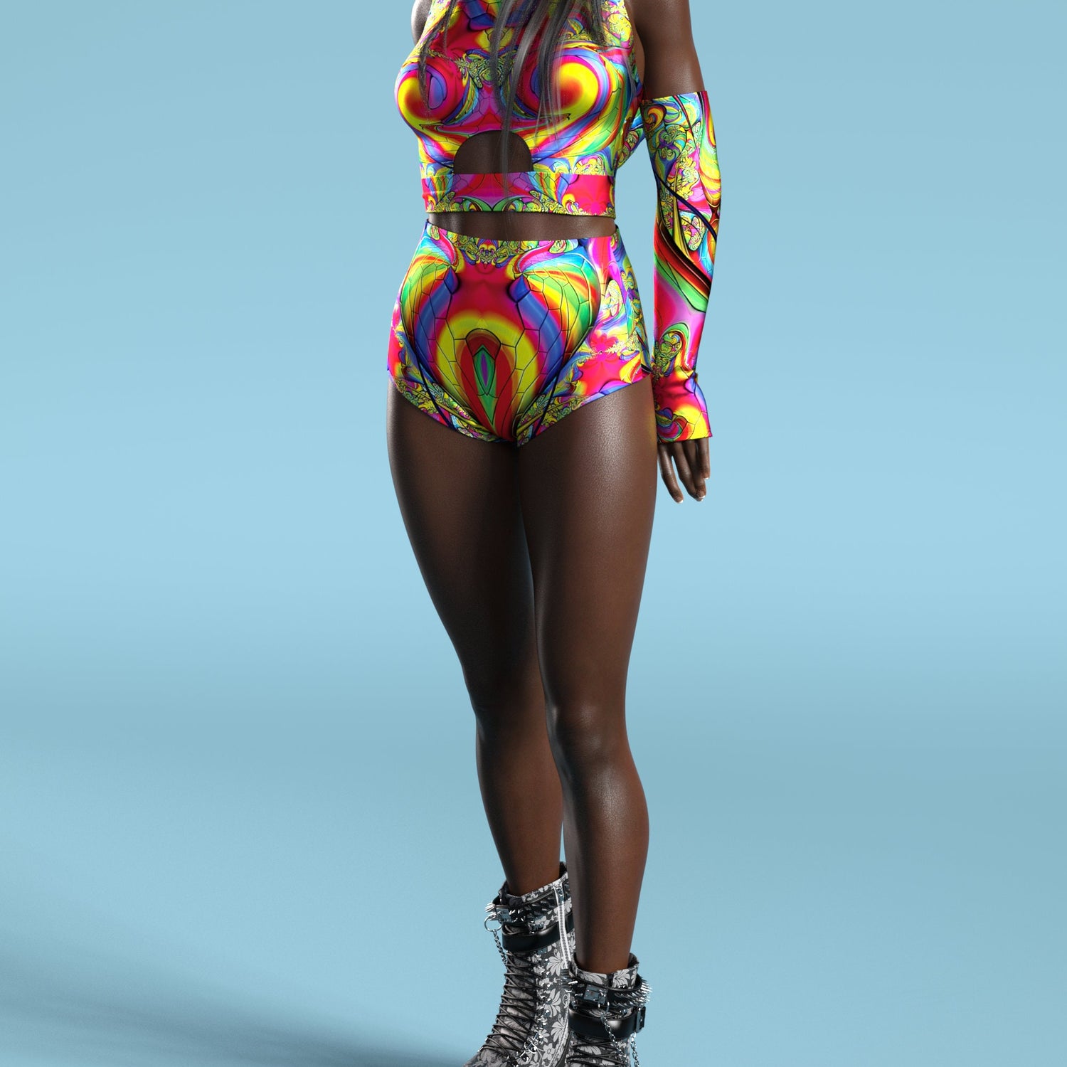 Iris Itinerantur Hooded Belt Top 3