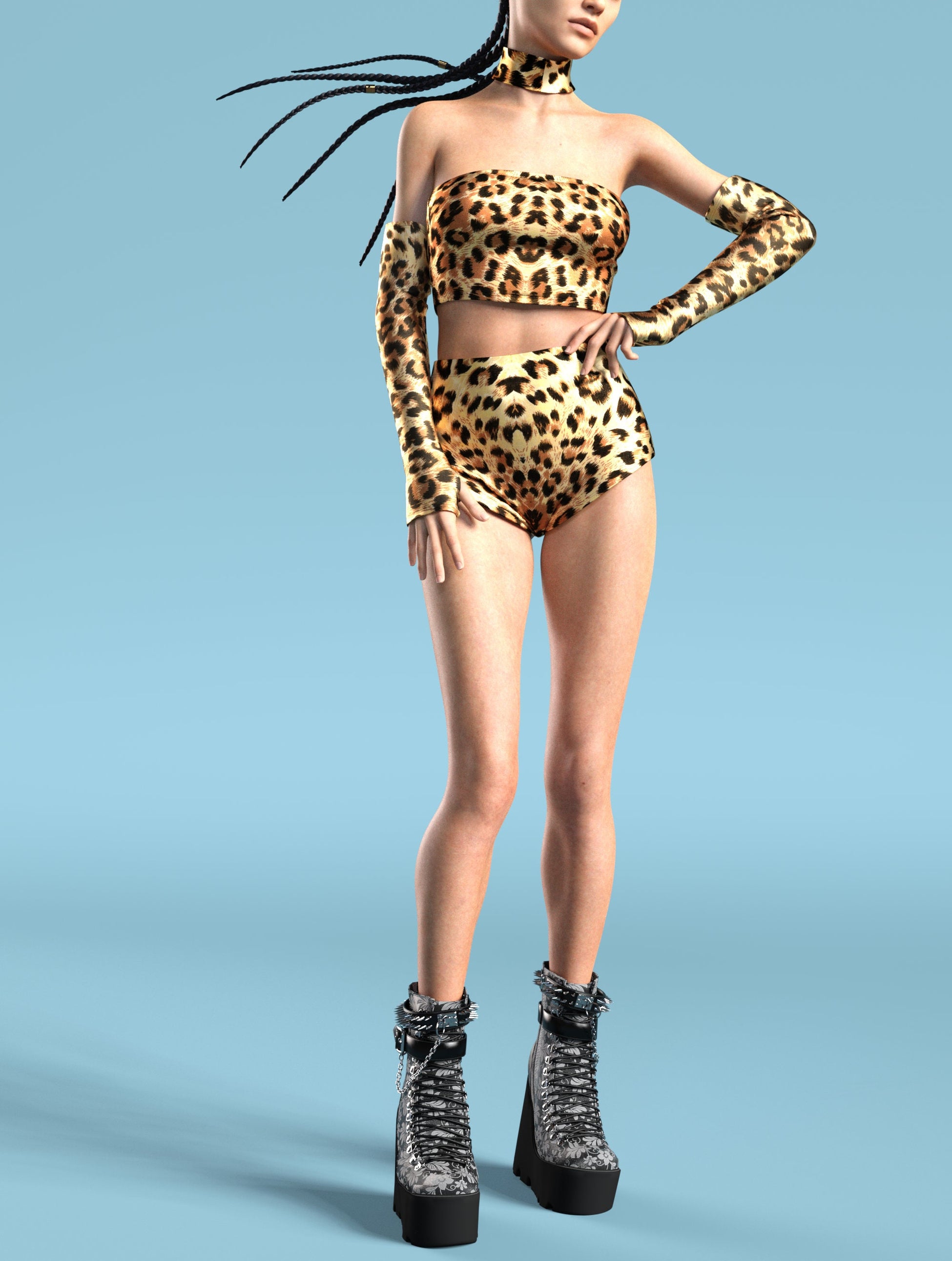 Cheetah Tube Set 2