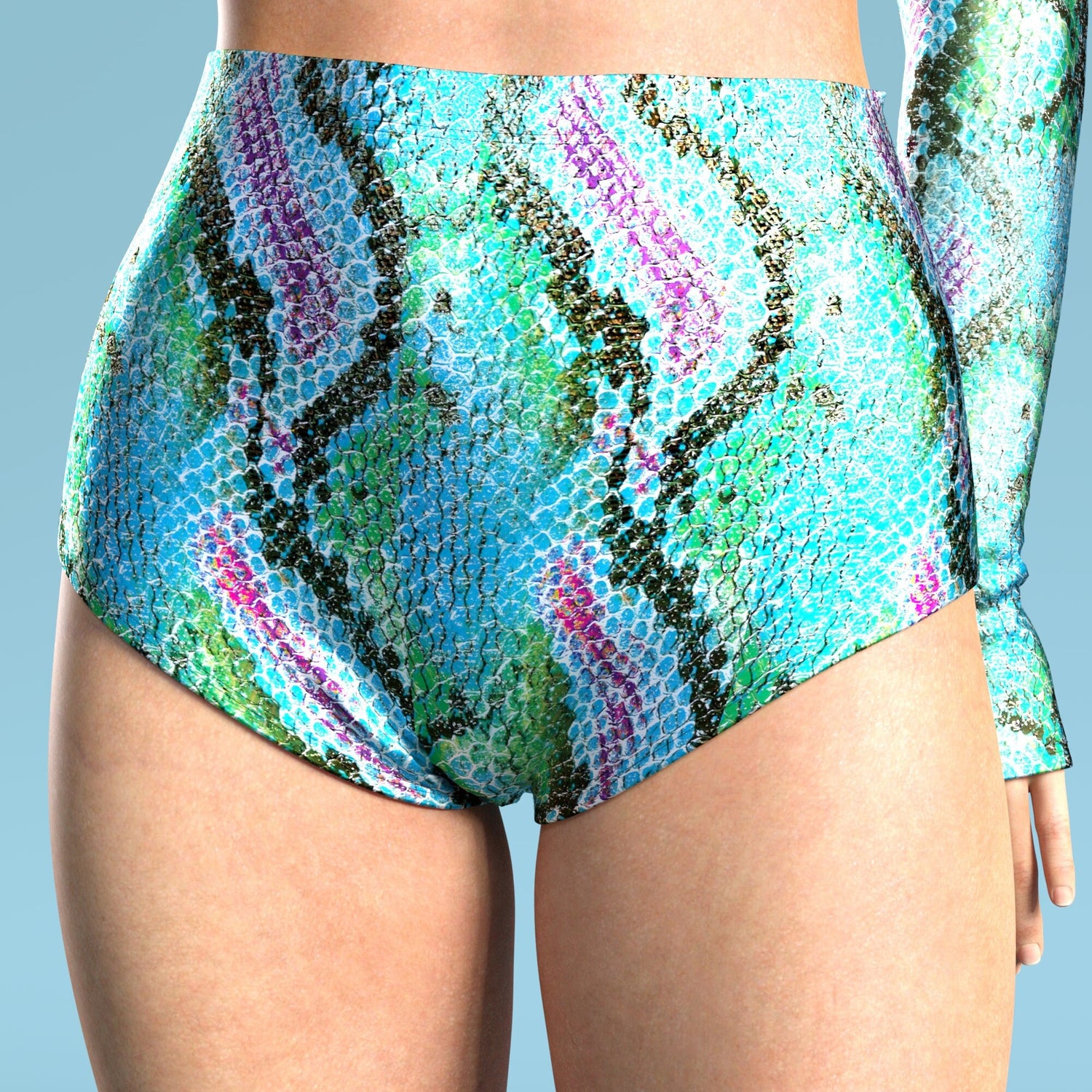 Crocodile Dundy Tube Set Lycra