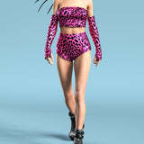 Pink Leopardy Tube Set