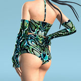Green Anaconda Tube Top