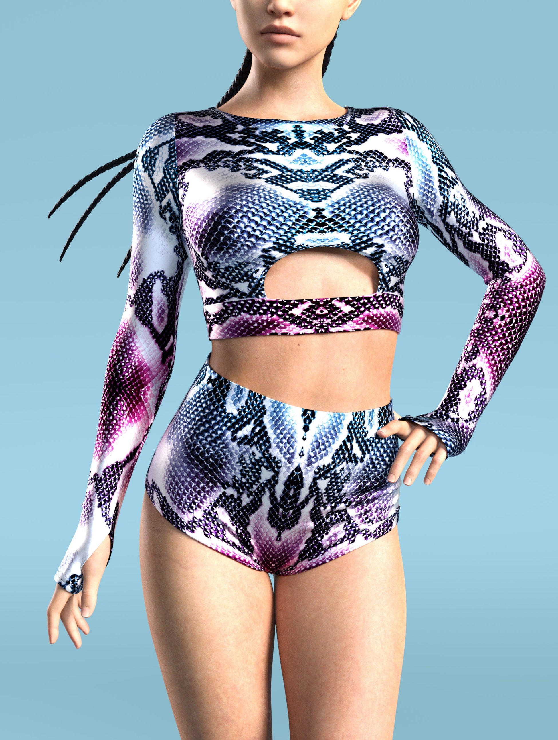 Purple Piton LB Set 1