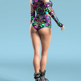Nebula Chaos Green Hooded Set