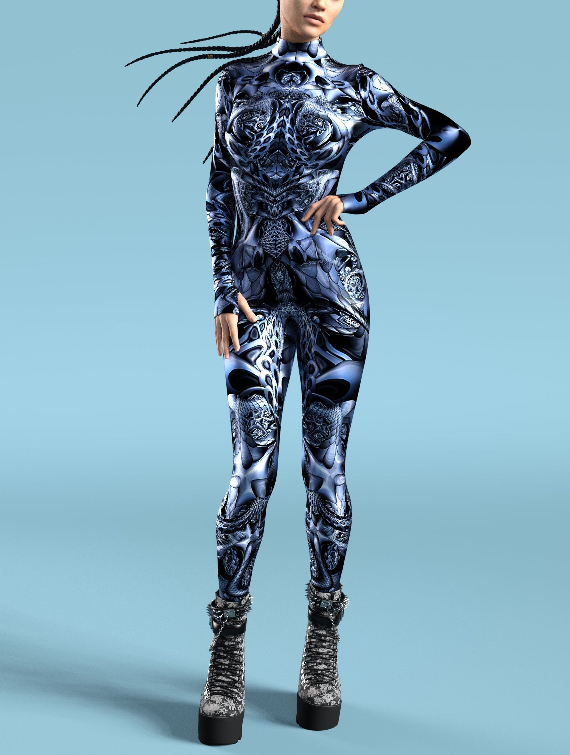 Metallicum Trip Blue Costume 2