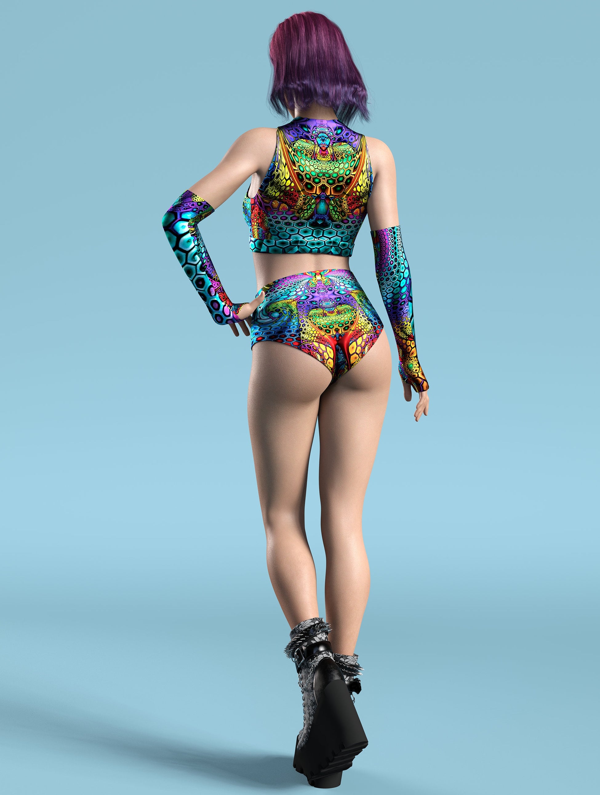 Lucid Geometry Cut HW Shorts 2