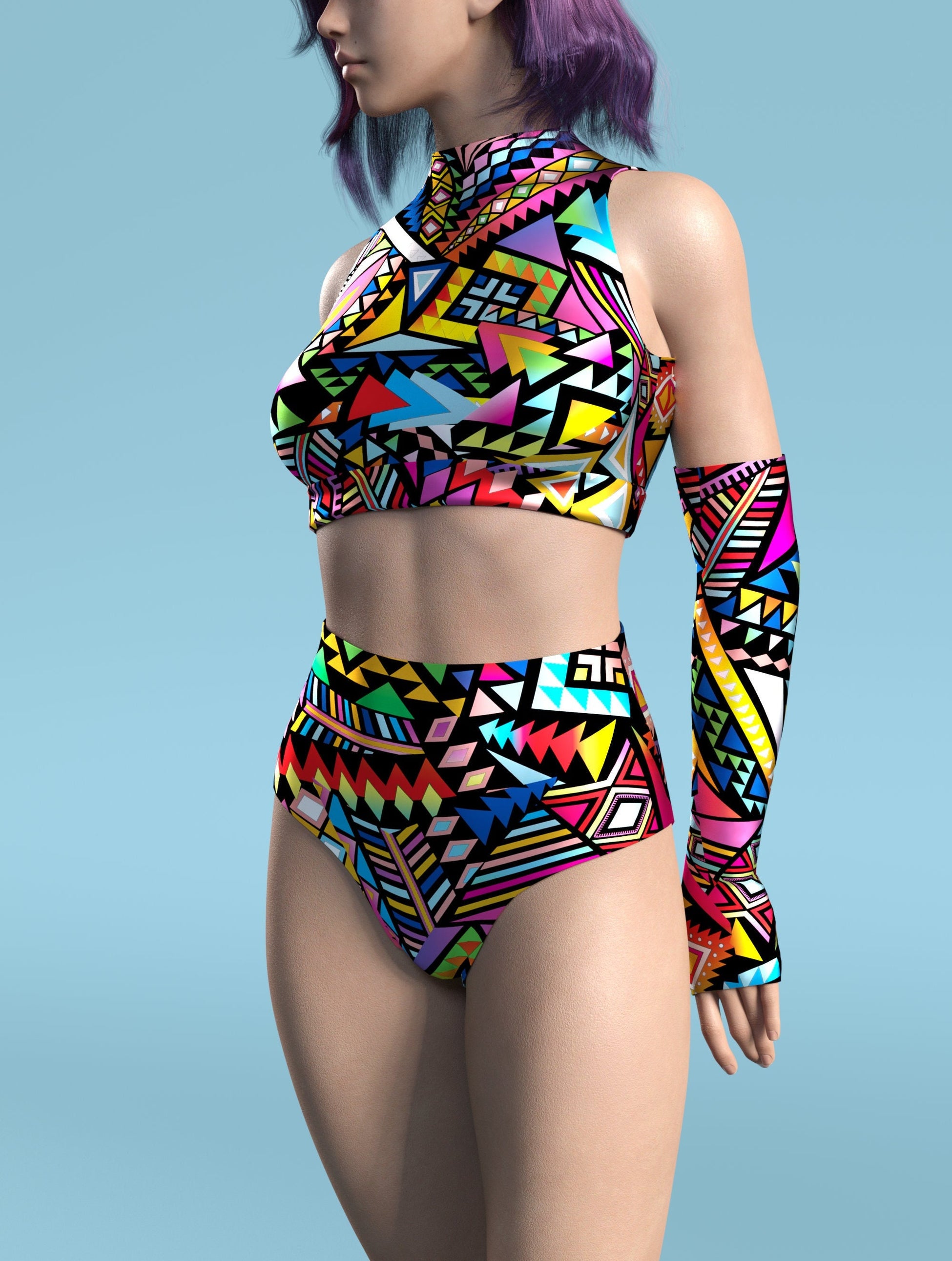 HnM2 Cut HW Shorts 1