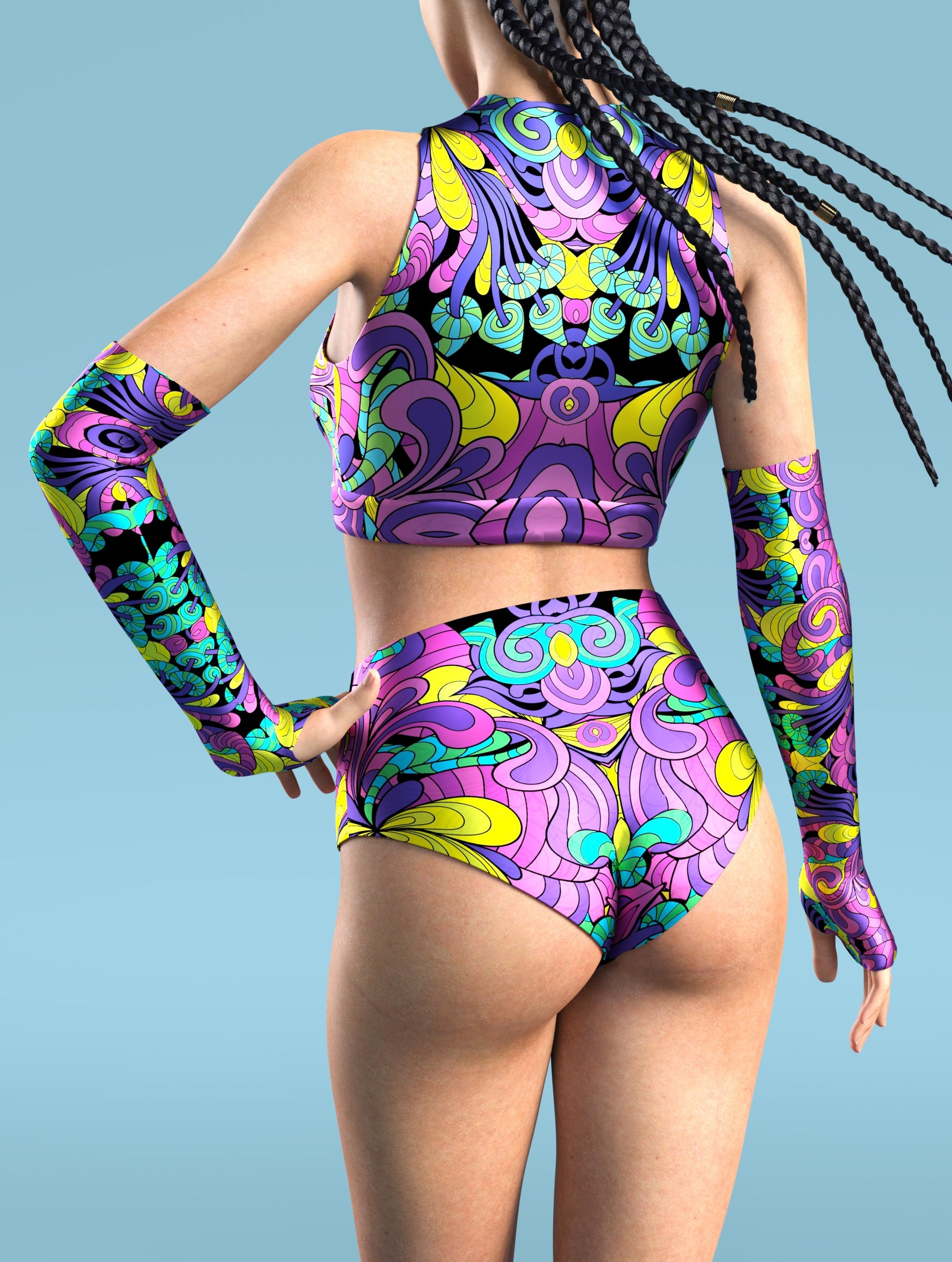 Mystic Shruums Cut HW Shorts 2