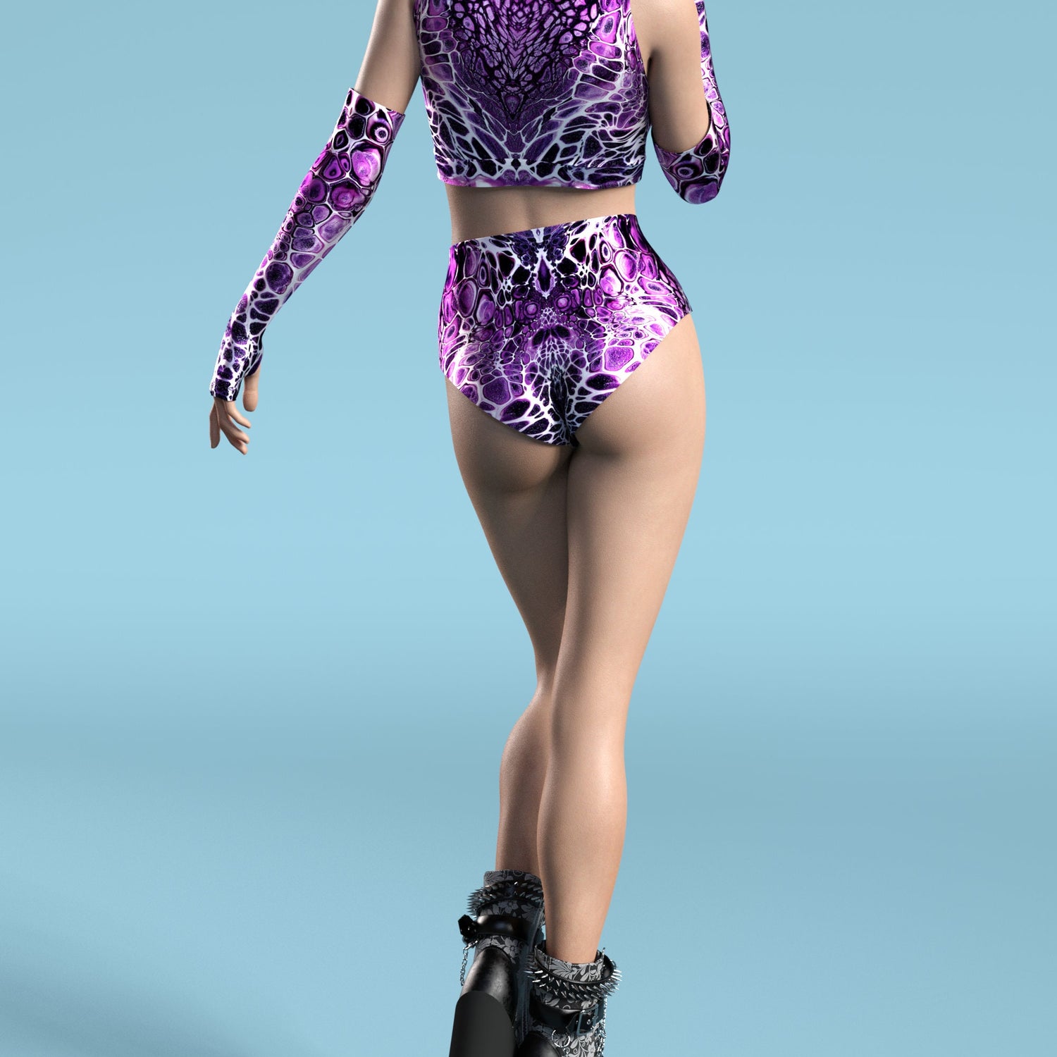 Clingon Rave Set Lycra