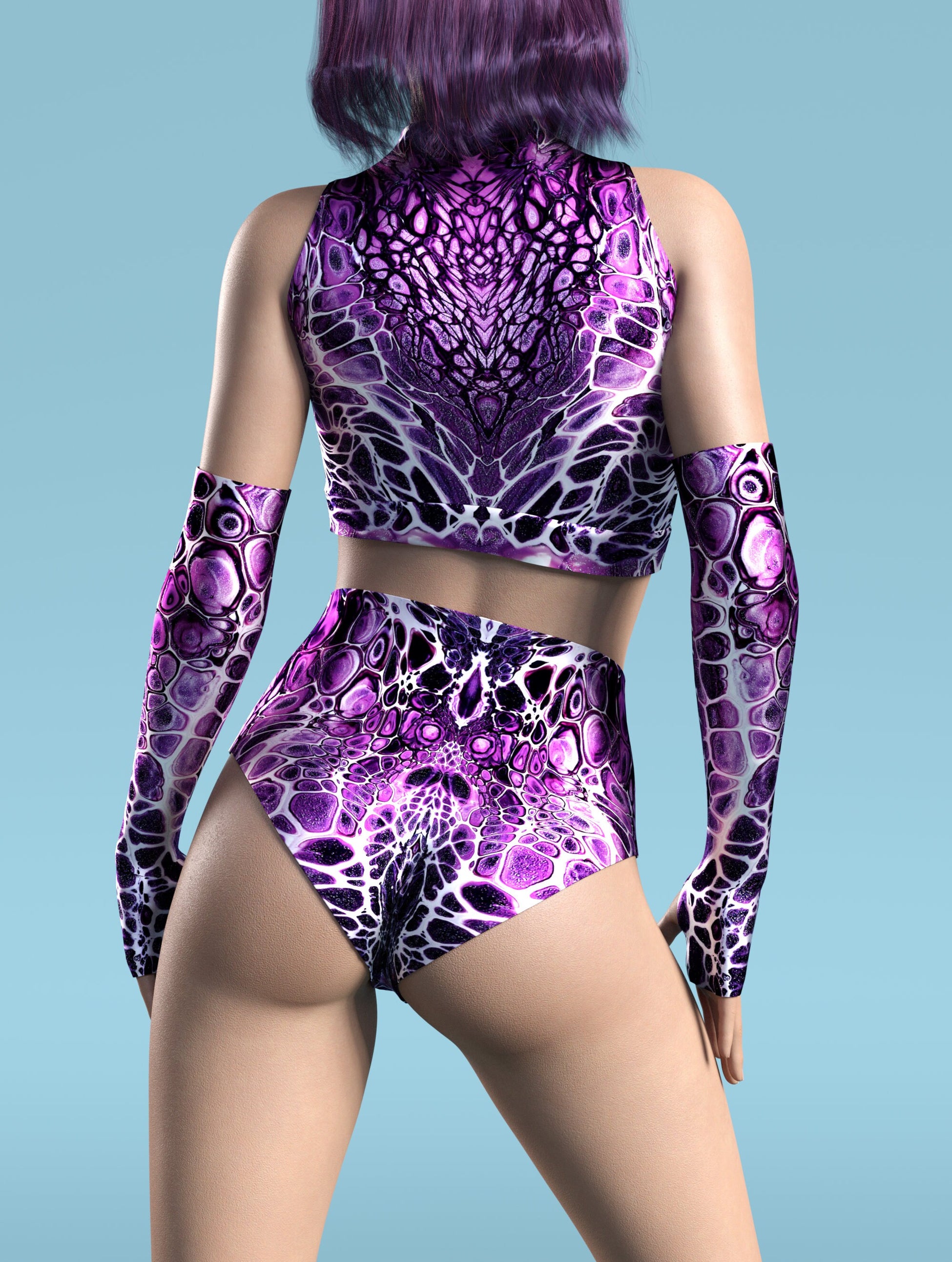 Clingon Sleeveless Rave Top 2