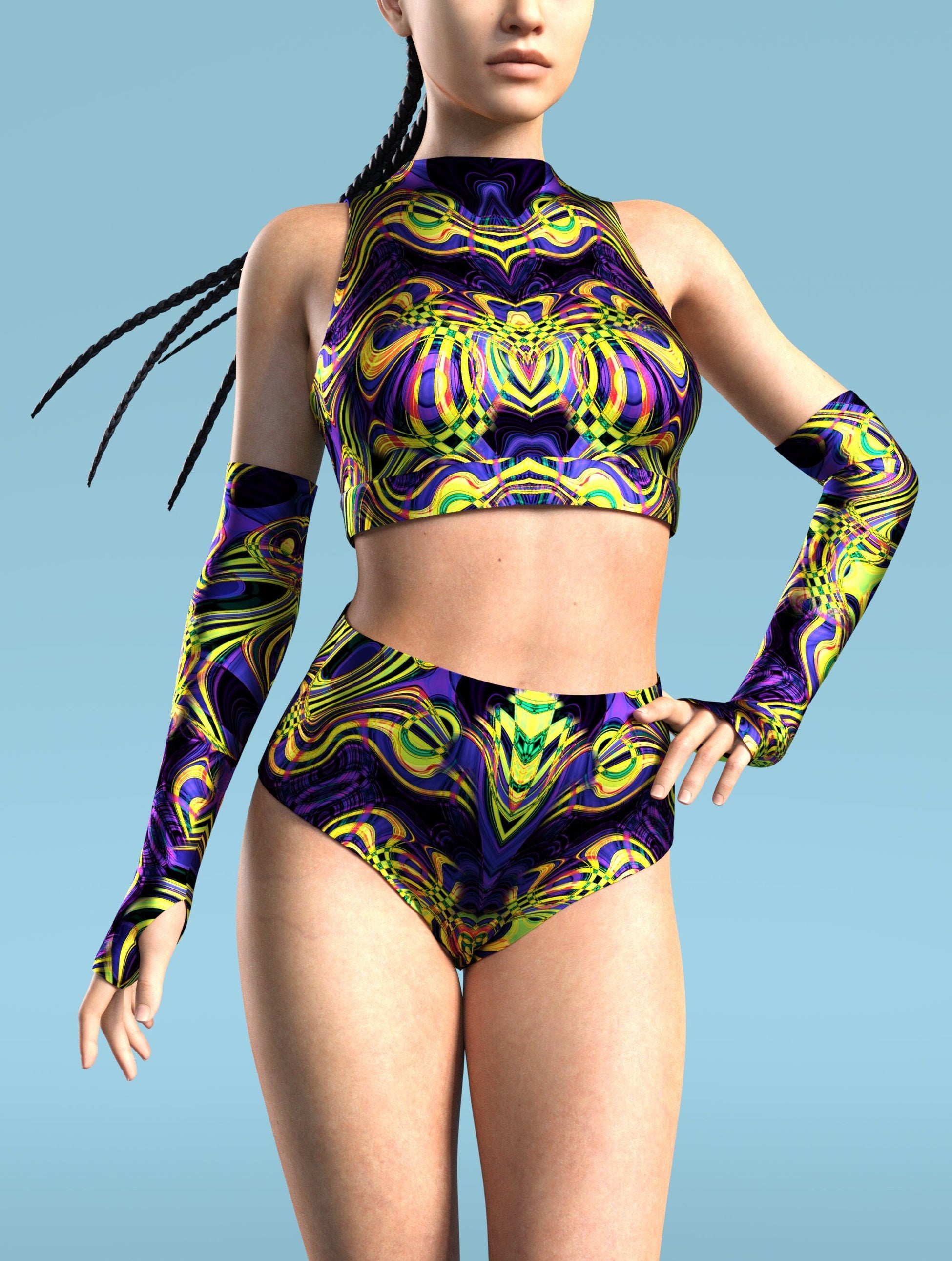 Precious Jewel Cut HW Shorts 1