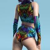 Lucid Geometry Tube Top