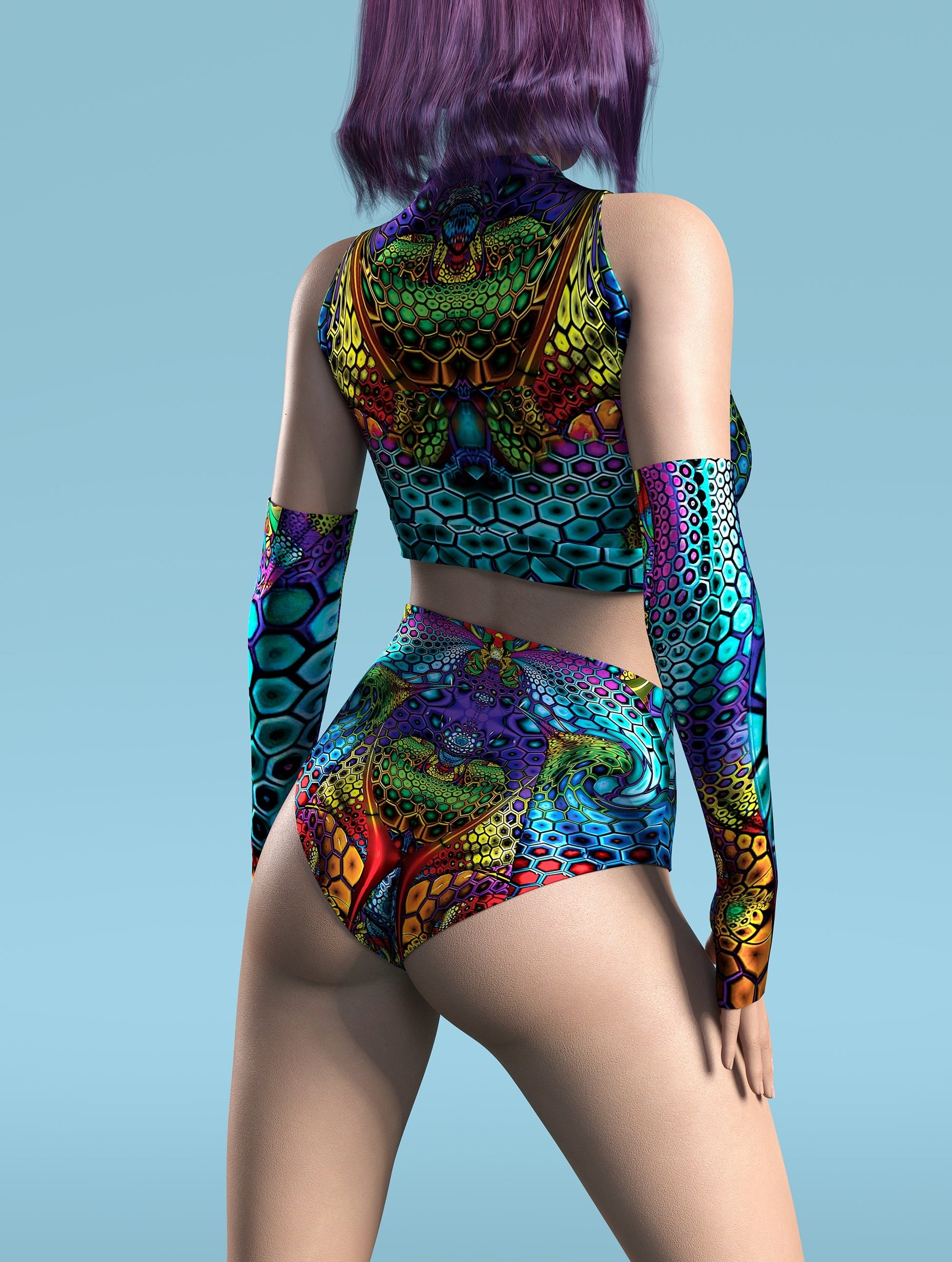 Lucid Geometry Tube Top 2