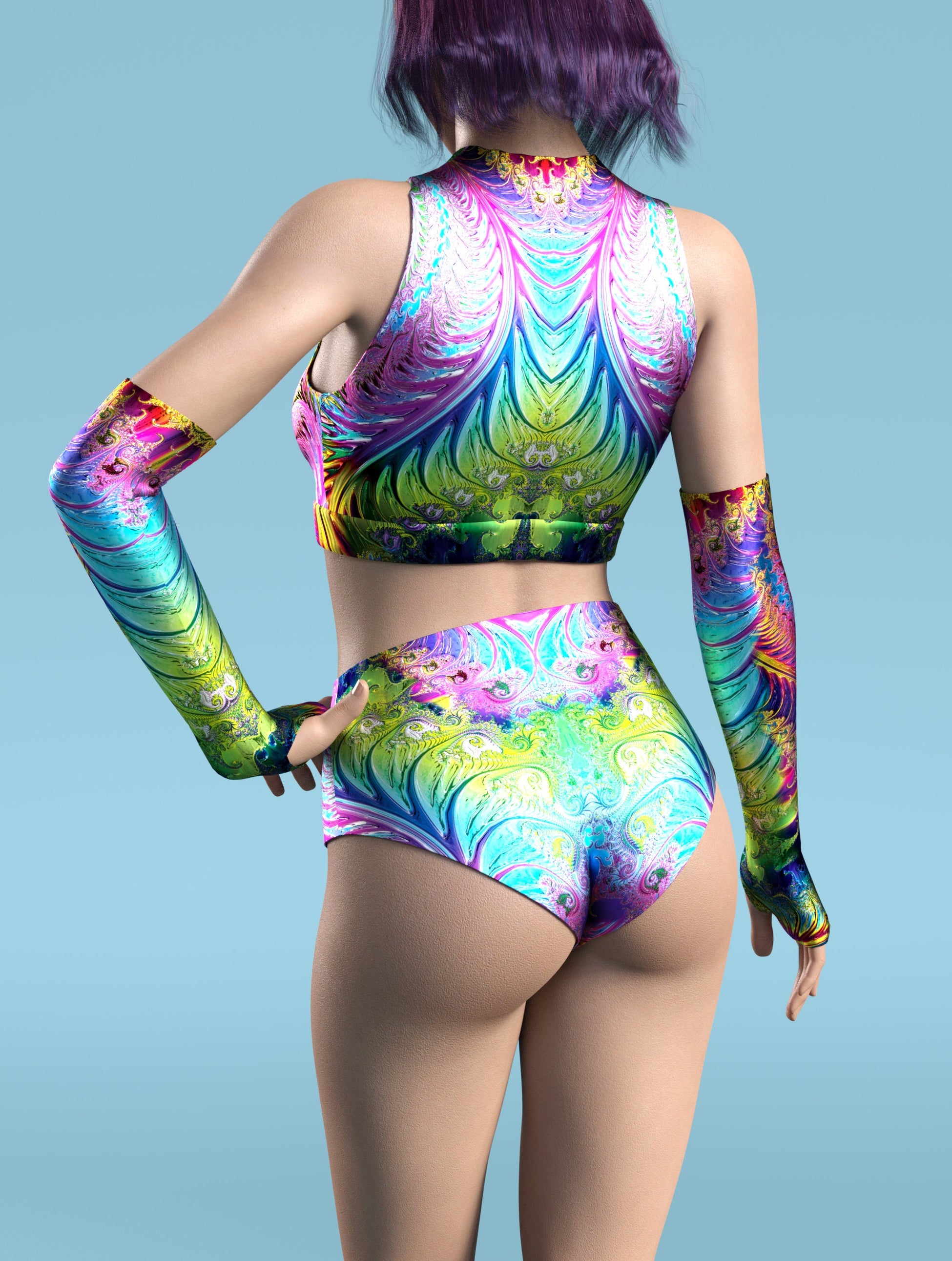 Spring Fraktal Rave Set 2