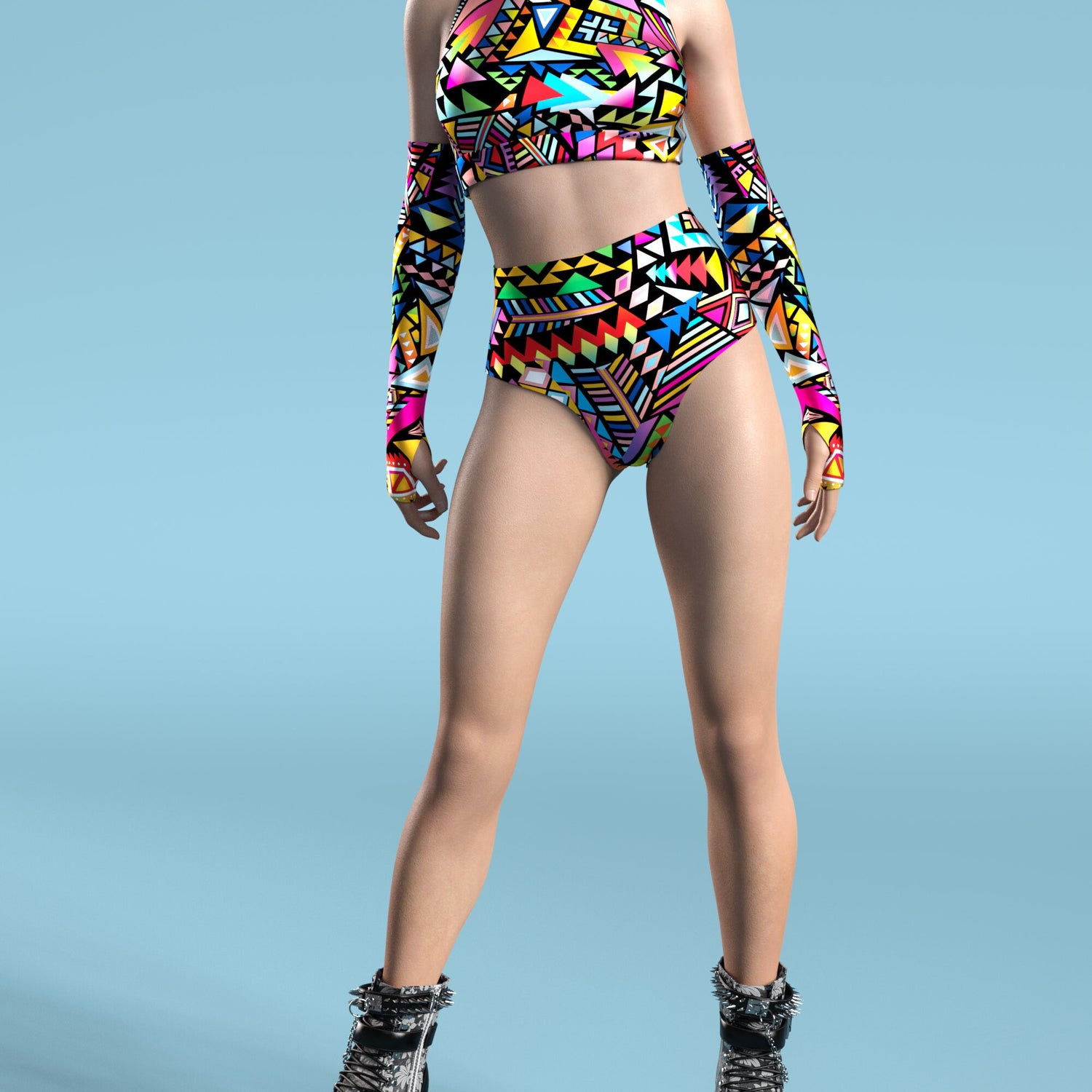 HnM2 Cut HW Shorts 3