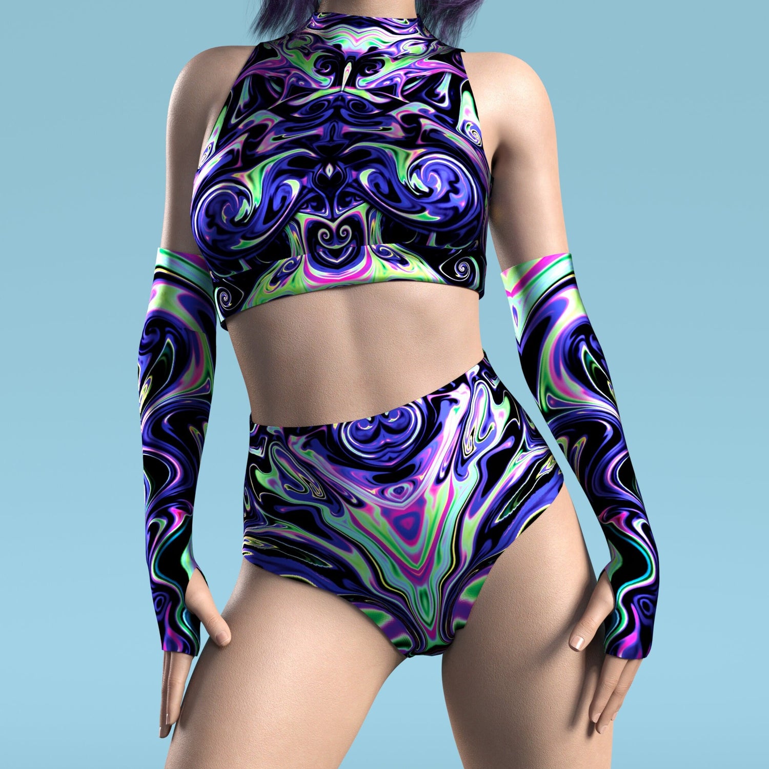 Invader Splash Rave Set