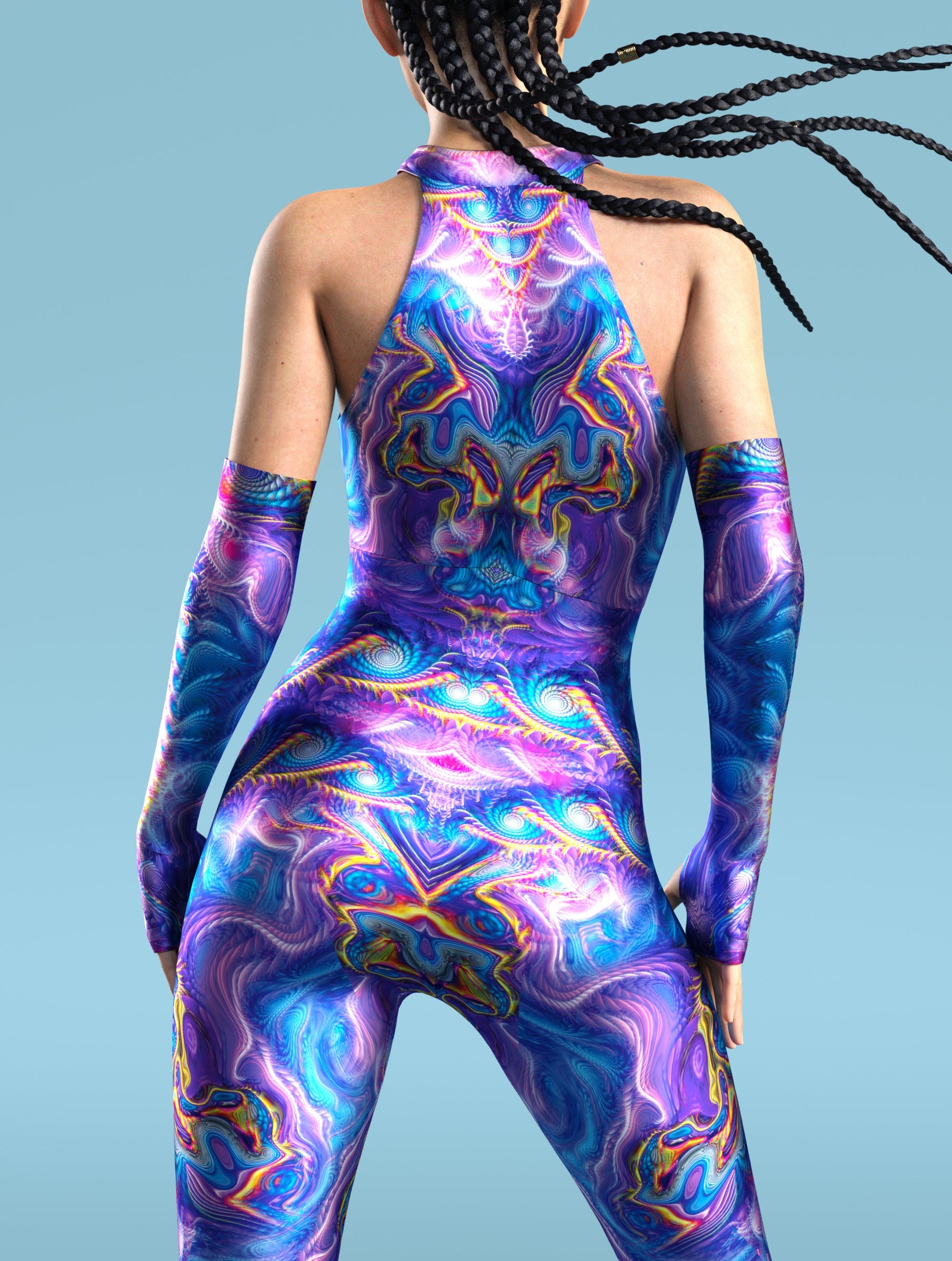 Enter the Crop Circle Rave Costume 2