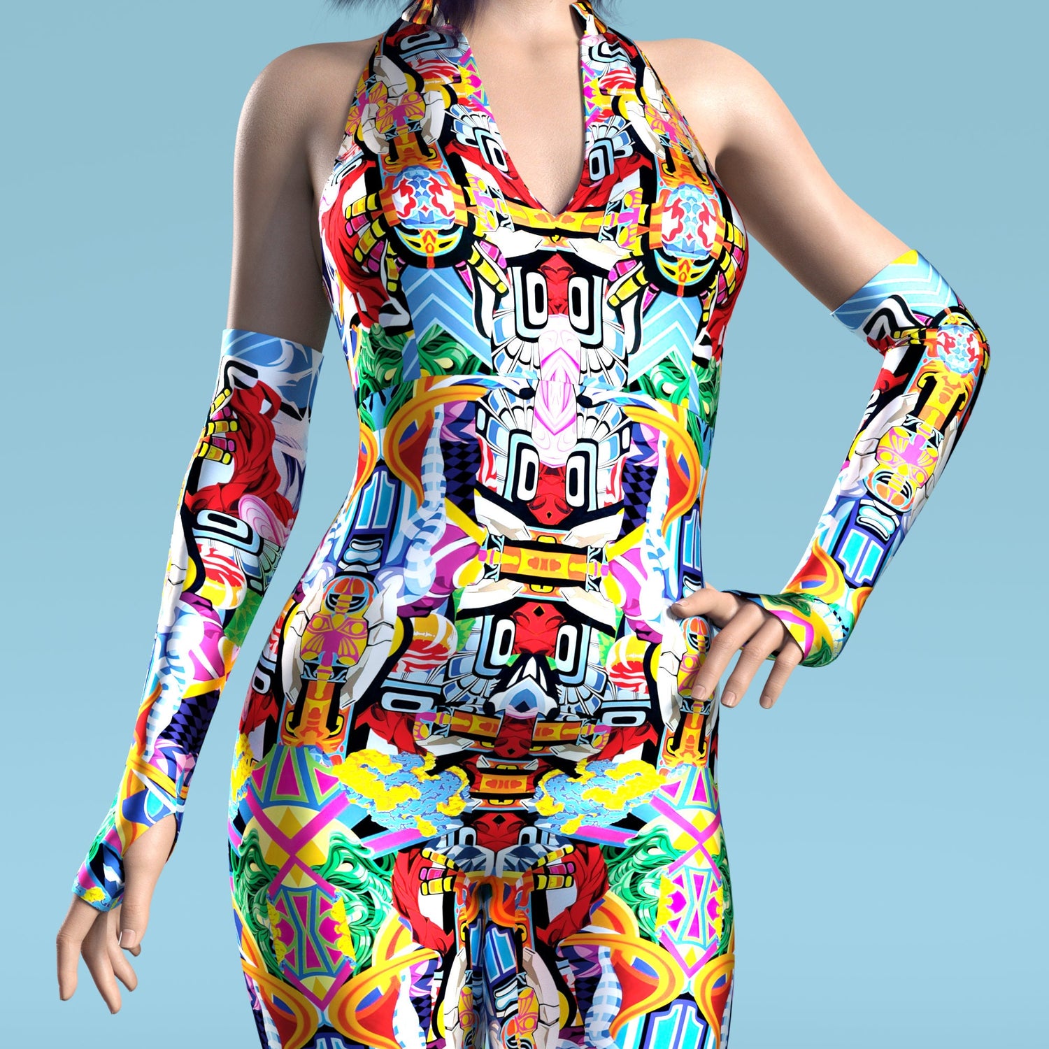 Imperium Memoria Rave Costume