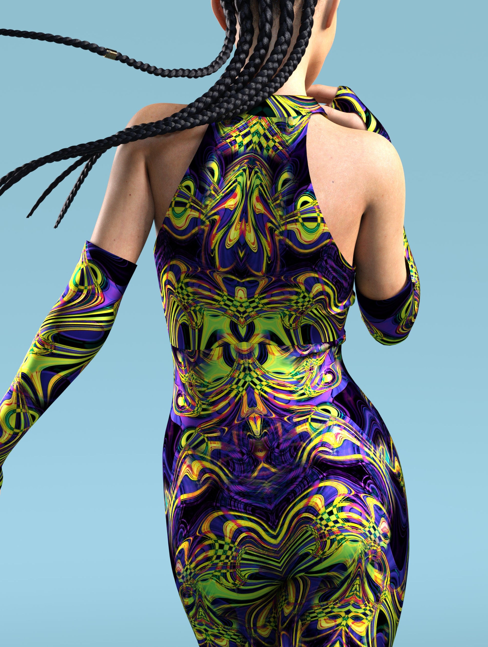 Precious Jewel Rave Costume 2