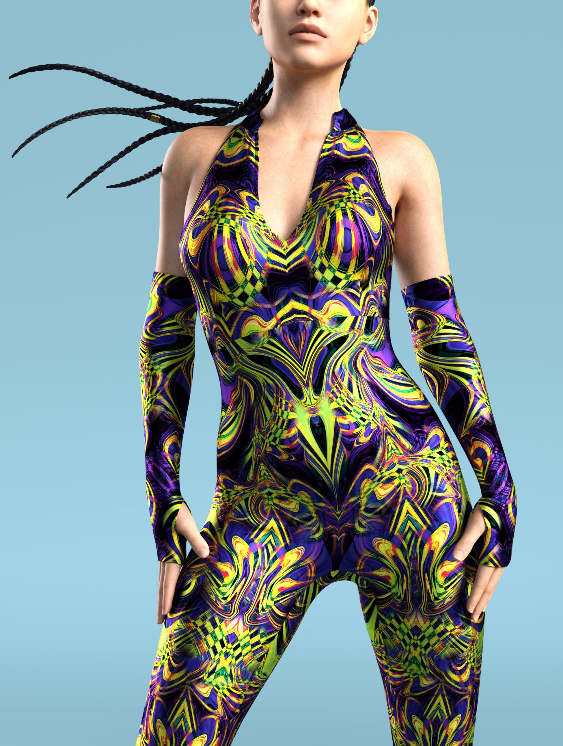 Precious Jewel Rave Costume 1