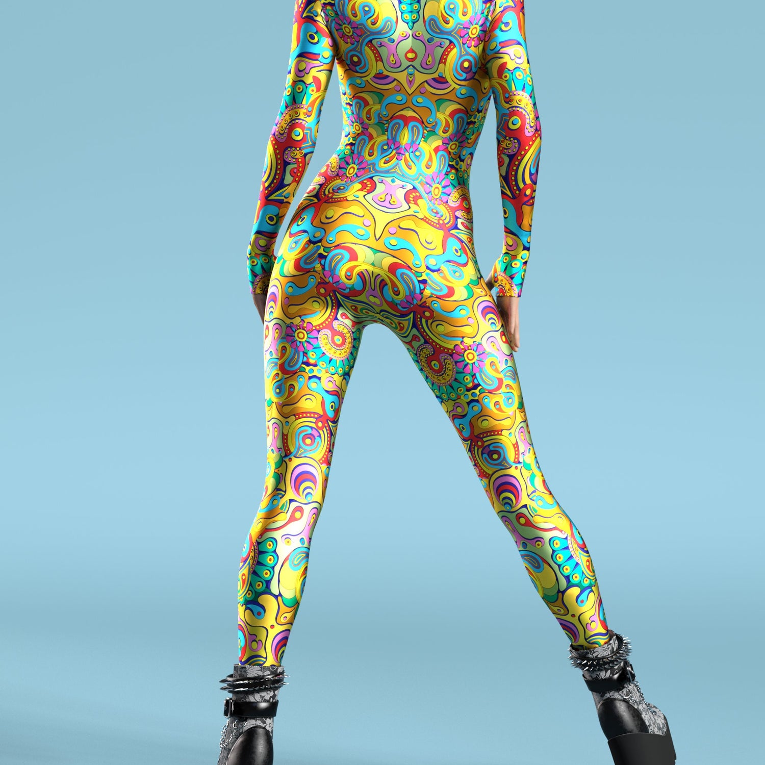 Happy Hippie Costume Lycra