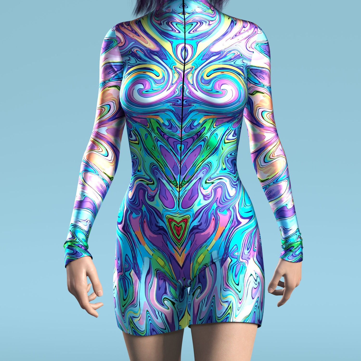 Marine Odyssea Biker Costume