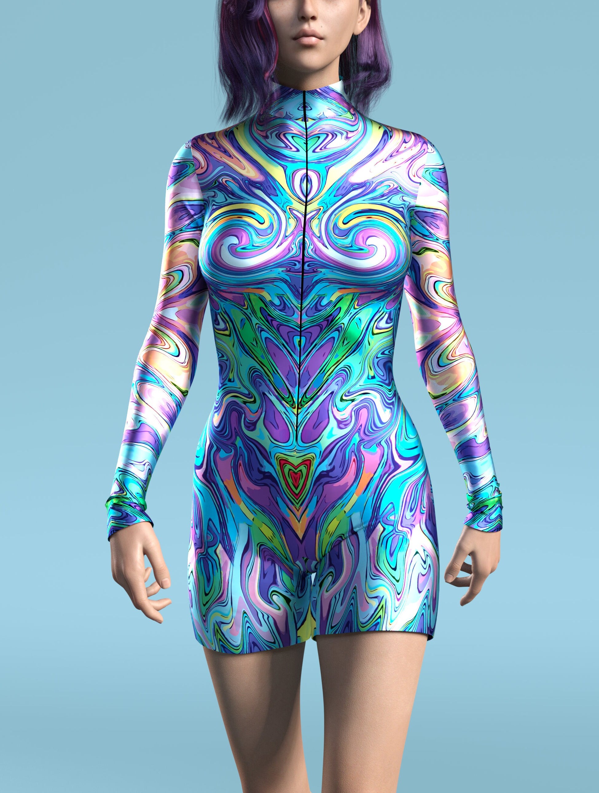Marine Odyssea Biker Costume 1