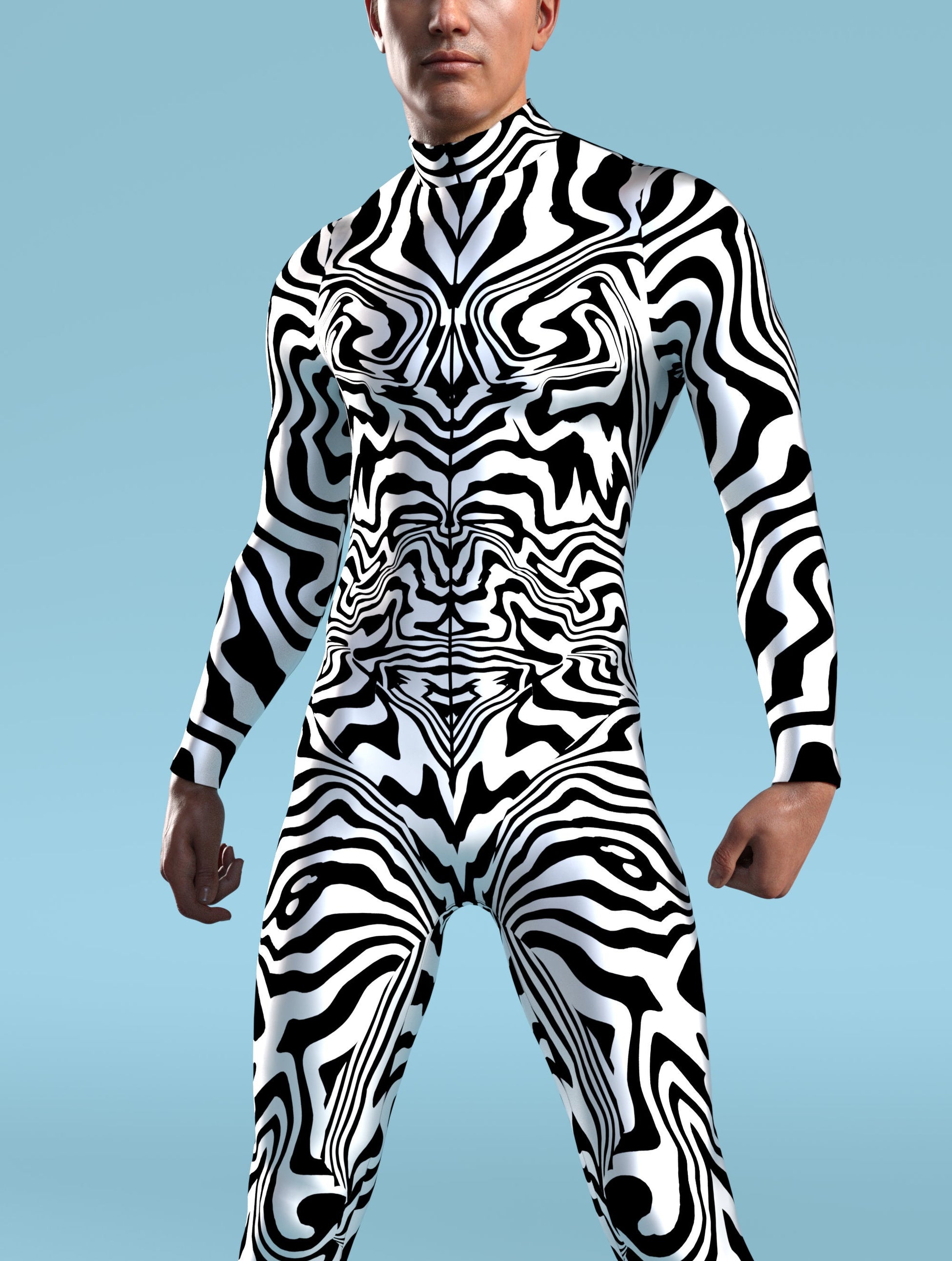 Carnivale Festing BnW Male Costume 1