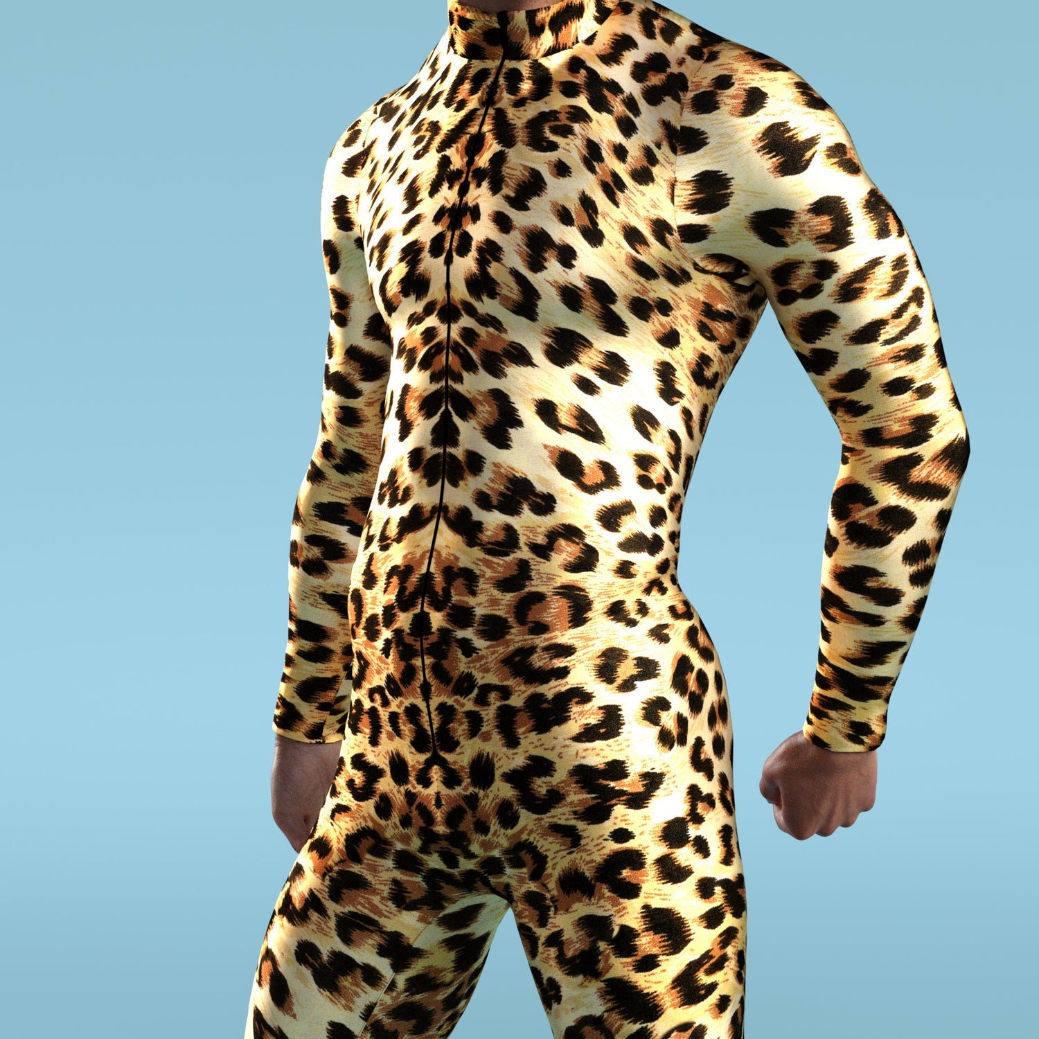 Cheetah Male Costume