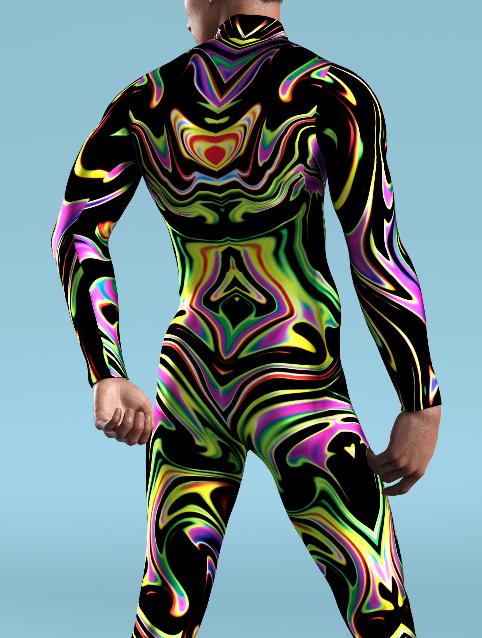 Dark Liquid Male Costume 2