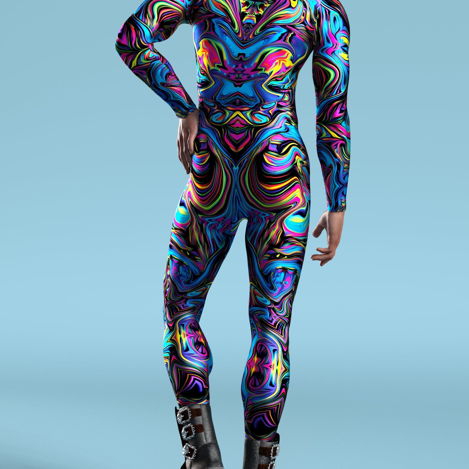 Slim Shady Male Costume Lycra