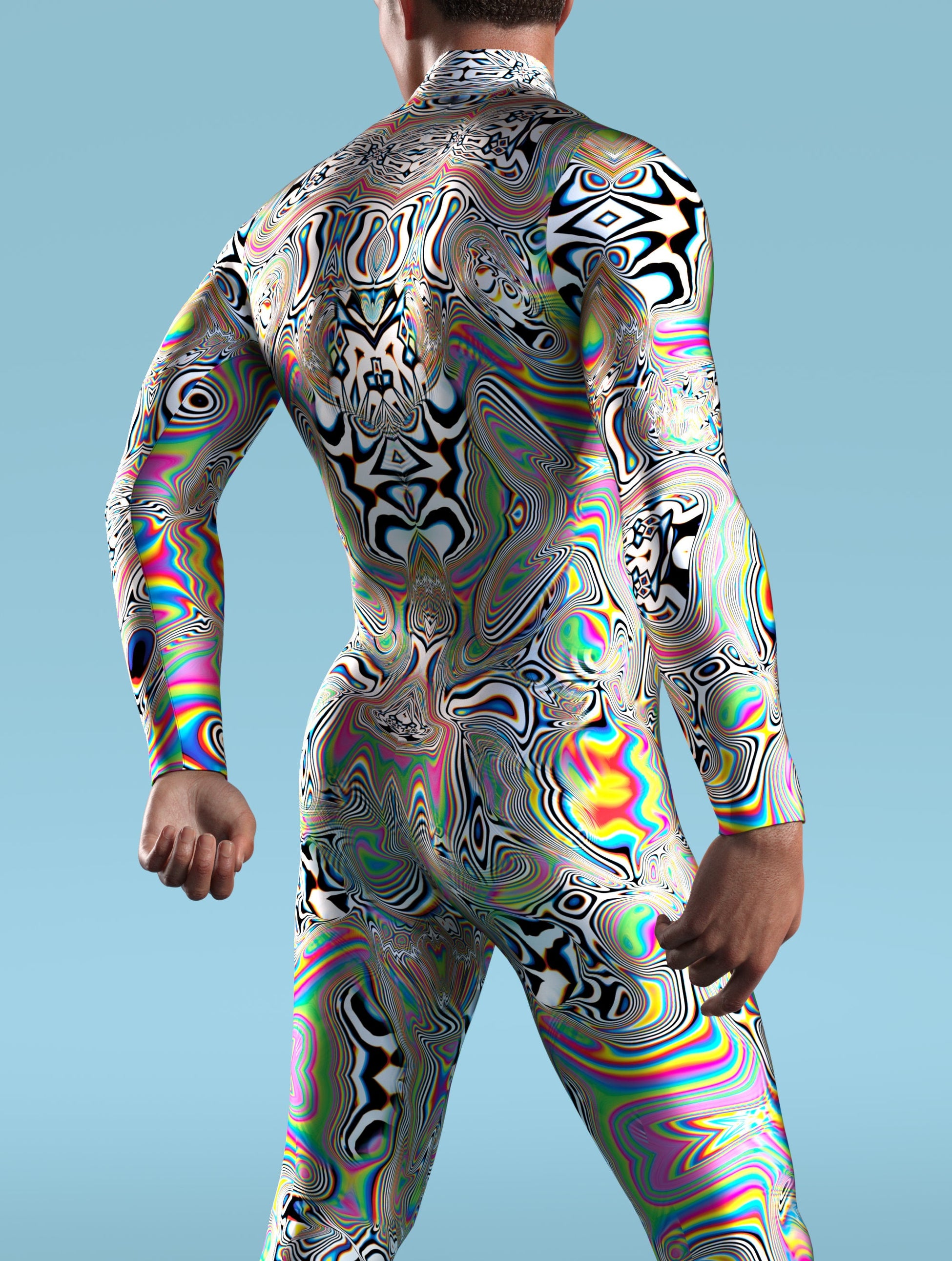 Universe Glitch Male Costume 2