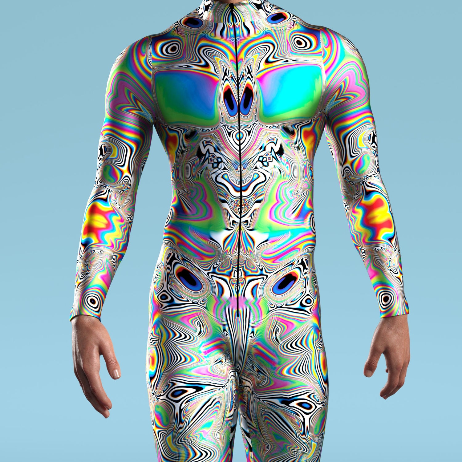 Universe Glitch Male Costume