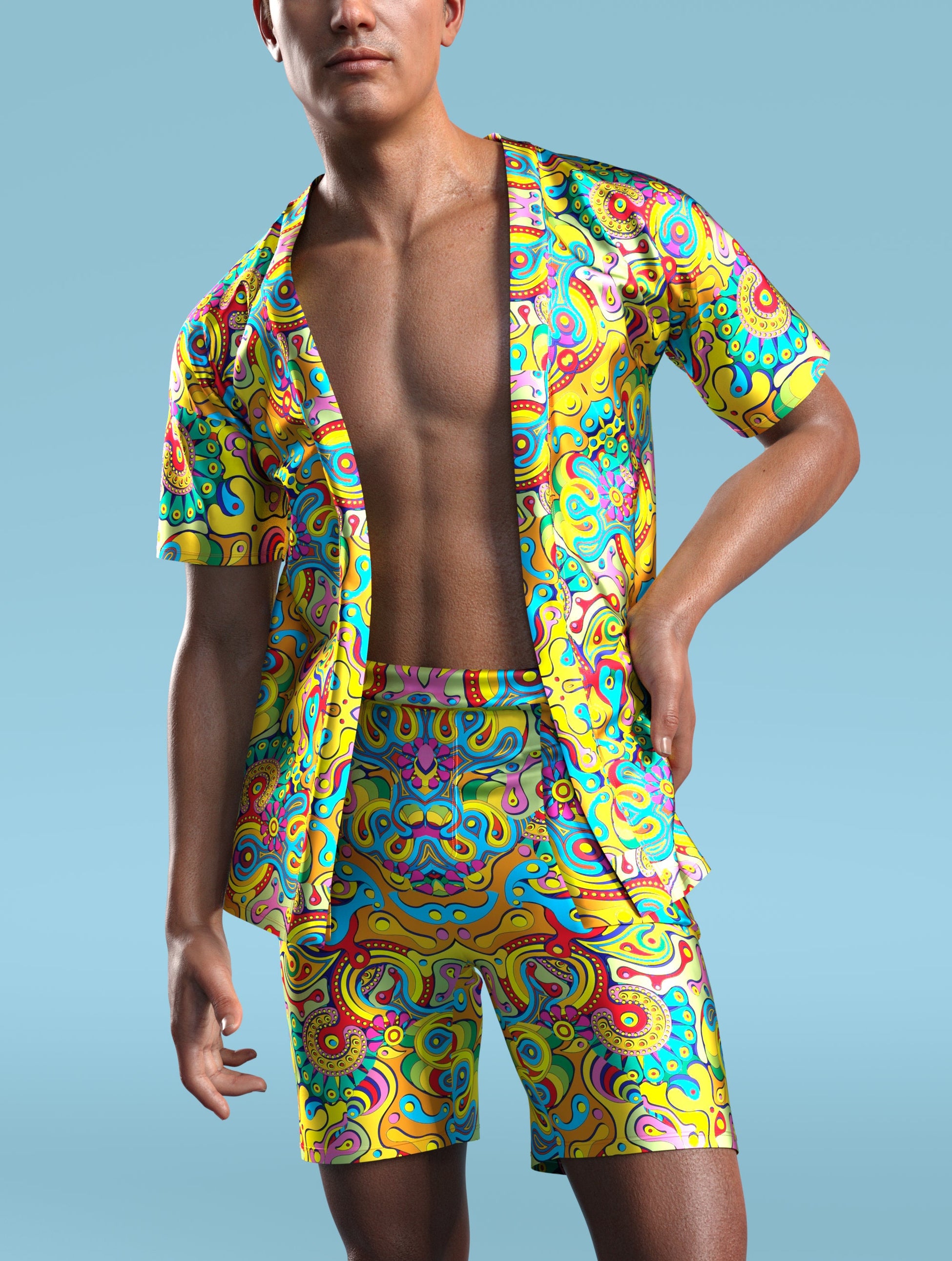 Happy Hippie Male Set 1