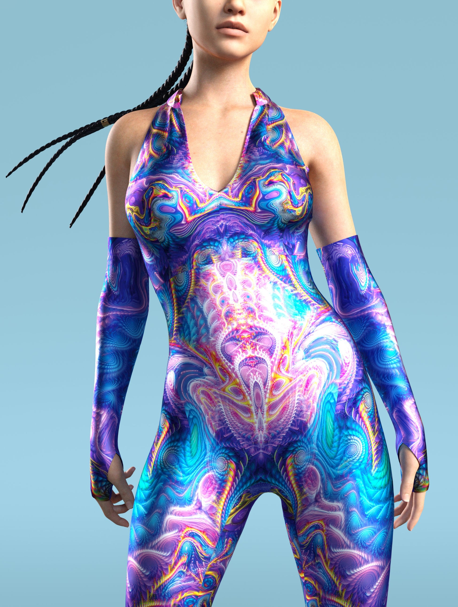 Enter the Crop Circle Rave Costume 1