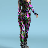 Hallucinogenic Liquid Rave Costume