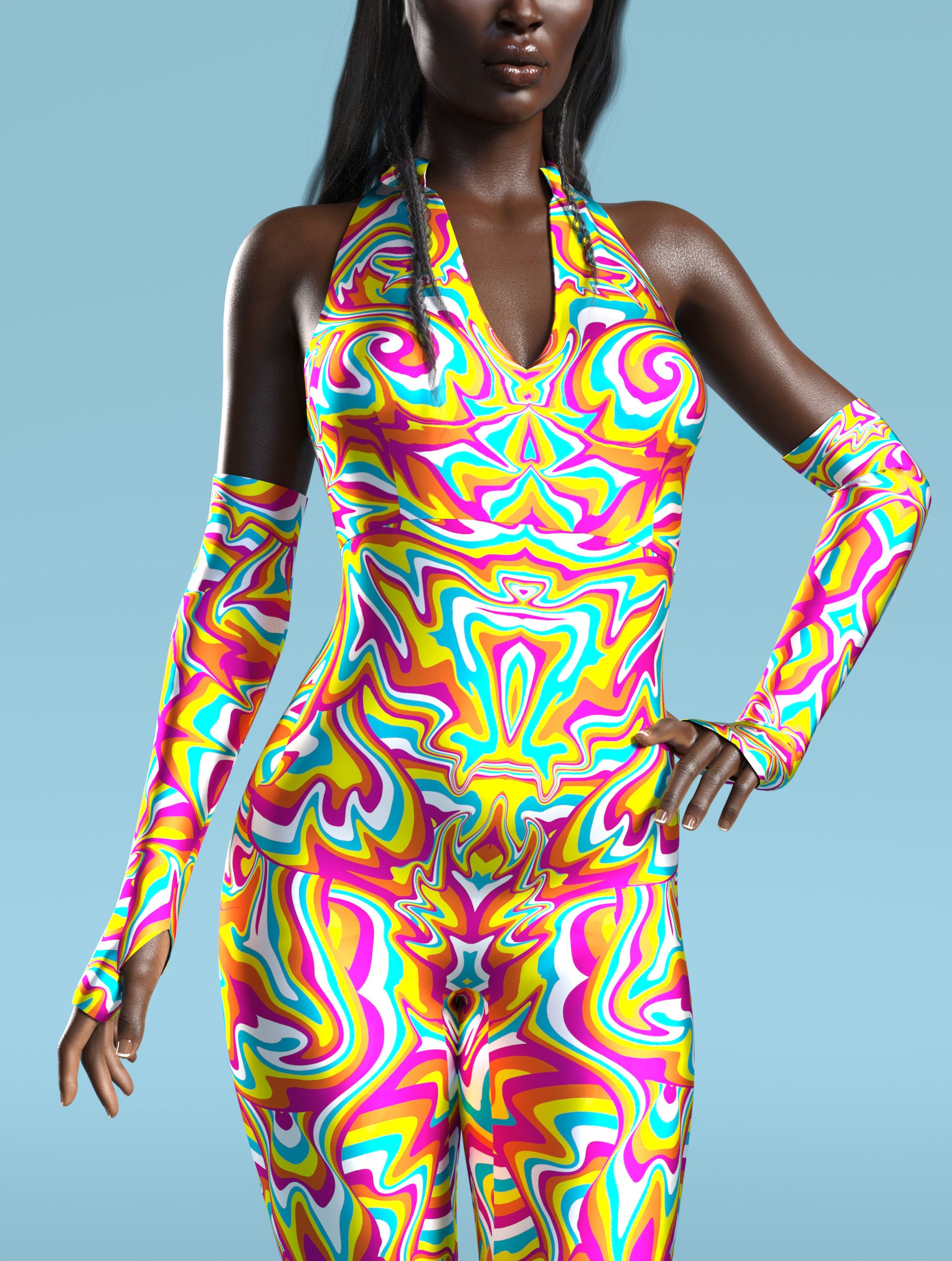 Dopamin Rave Costume 1