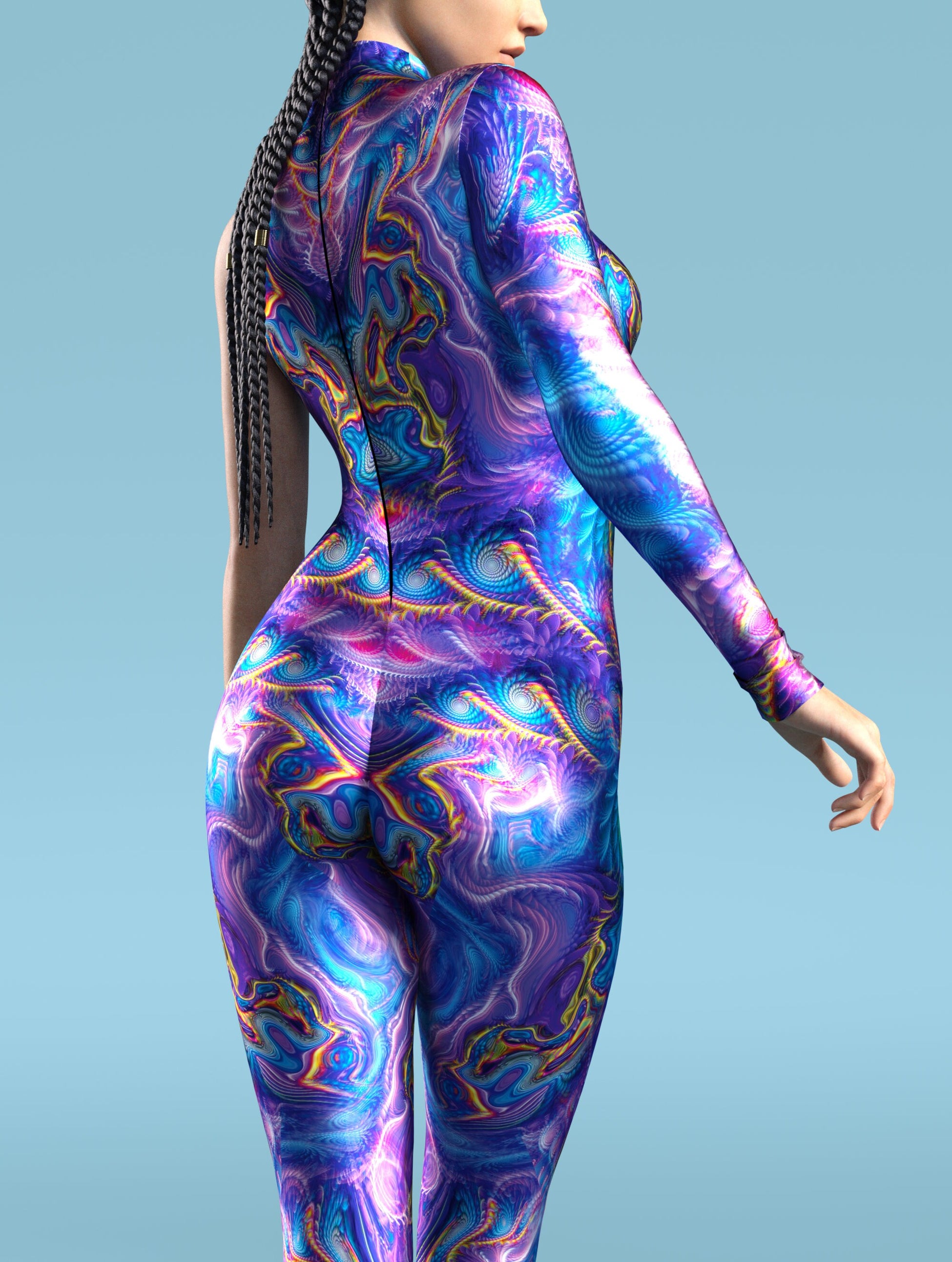 Enter The Crop Circle Asymmetrical Costume 2